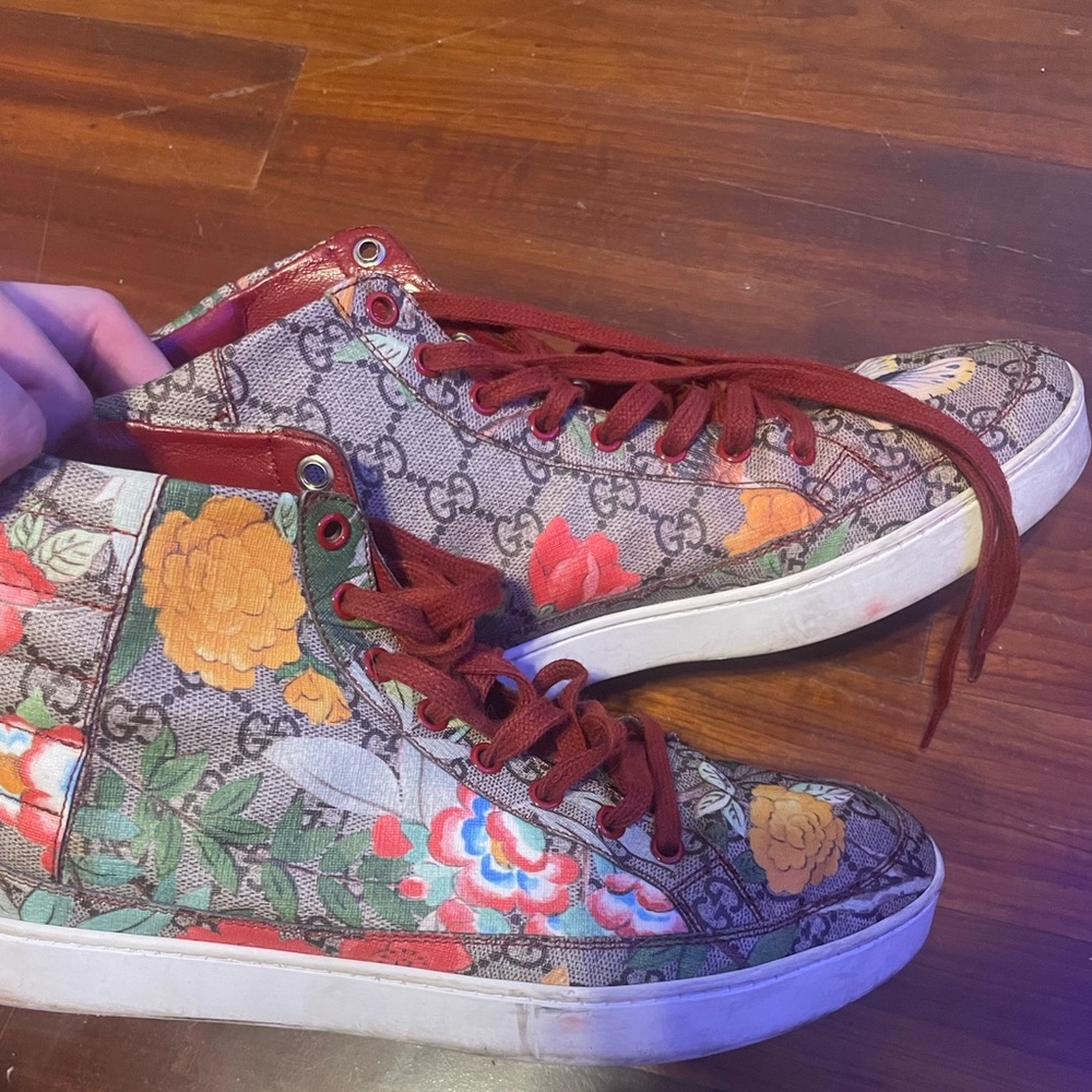 Gucci Tian multicolor high top sneakers